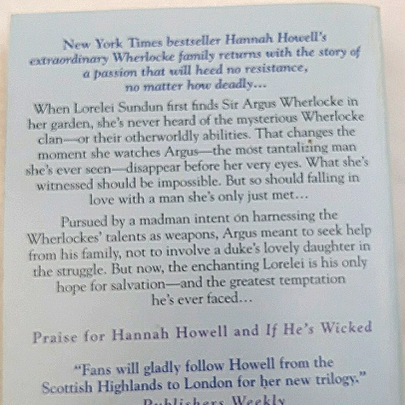 If He's Dangerous, a paperback book written by Hannah Howell 2011 - Picture 2 of 6